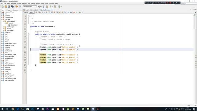 Lập trình JAVA - Những phím tắt giúp code JAVA siêu nhanh - Phần 1 смотреть онлайн