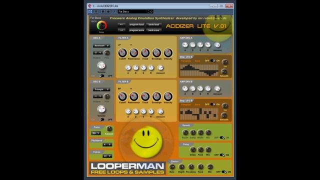 Acidizer Lite v.01 by Looperman / Mr.Robot vst смотреть онлайн