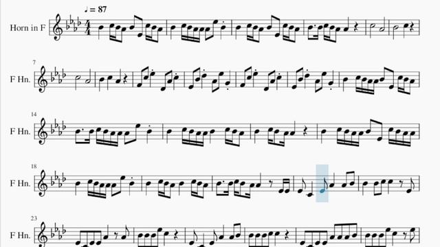 Horn Sheet Music: How to play Dear You (Higurashi When They Cry) by dai смотреть онлайн