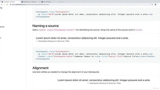 6 Bootstrap4 Typography смотреть онлайн