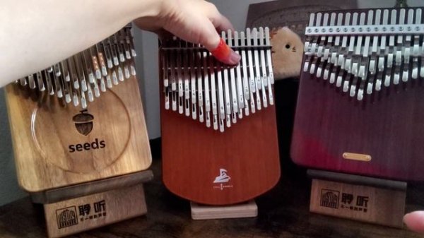 Chromatic kalimba. Sound Test. | Seeds 34 keys. LingTing 34 keys. Chill Angel's 34 keys.