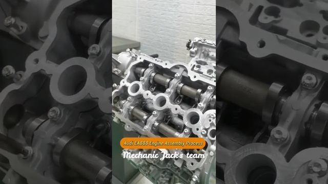 Audi EA888 Engine Assembly Process смотреть онлайн