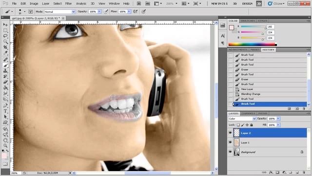 Делаем из черно-белого фото цветное смотреть онлайн