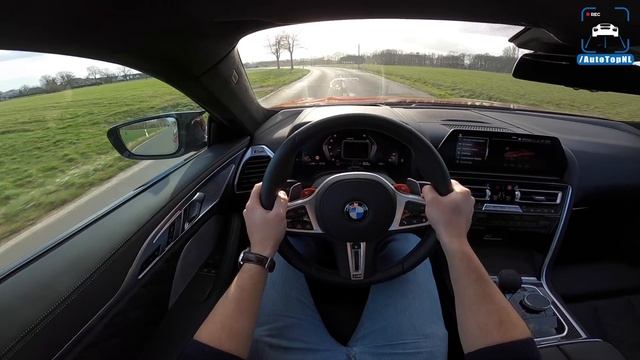 BMW M8 Competition 625HP POV Test Drive By AutoTopNL