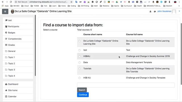 How to Import a Course in Moodle смотреть онлайн