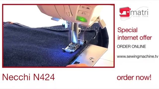 Necchi N424 - Naaimachine Sewingmachine Machine a Coudre Nahmaschinen Máquinas de Coser смотреть онлайн