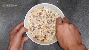 САЛАТ С ФАСОЛЬЮ И СУХАРИКАМИ