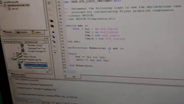 How to upload VHDL programs on FPGA using xilinx смотреть онлайн