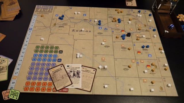 Review: Bleeding Kansas from Decision Games - The Players' Aid смотреть онлайн
