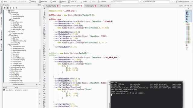 PDE: FM Synthesis (PHP Demo Engine) смотреть онлайн