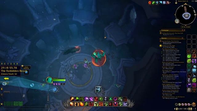 How to open Zskera Vaults Fire Room Chest WoW смотреть онлайн