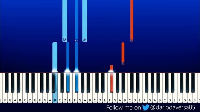 DOORS Roblox OST- Dawn of the Doors (Piano Tutorial) смотреть онлайн