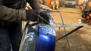 Пайка бамперов простым паяльником. Проект 10ка.