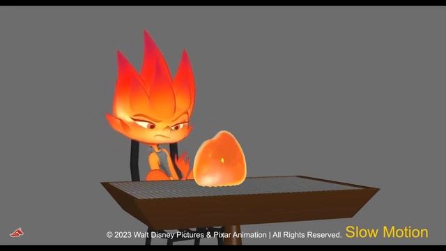 Elemental Animation Test - Animation Breakdown - Cody Lyon - 3D Animation Internships смотреть онлайн