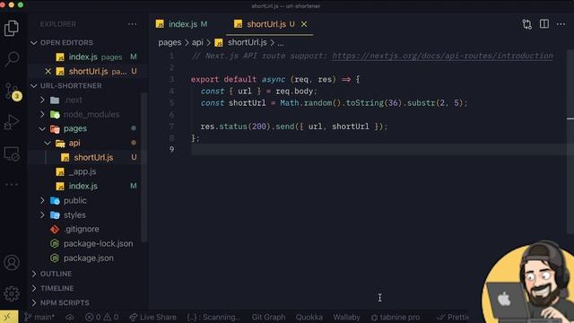 Crea PASO A PASO tu ACORTADOR DE URLs con REACT + NEXT.js y PRISMA смотреть онлайн