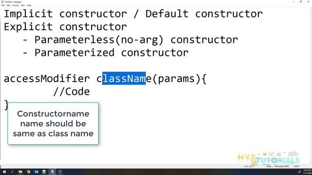 P18 - Constructors in Java | Core Java | смотреть онлайн