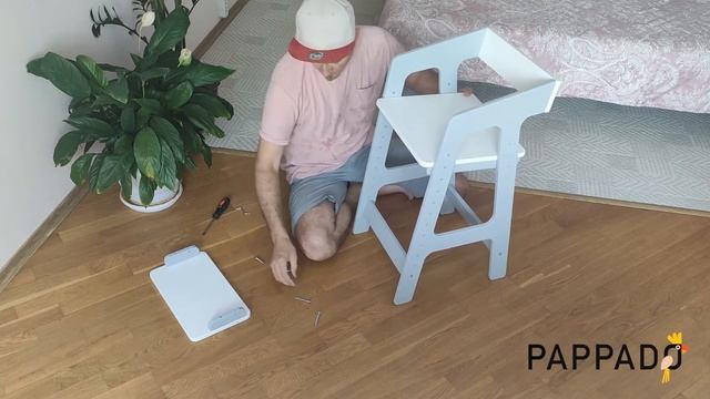 Сборка растущего детского стула. смотреть онлайн