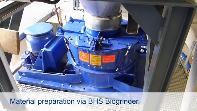 The BHS Biogrinder crushes and defibers organic waste from the green waste bin смотреть онлайн