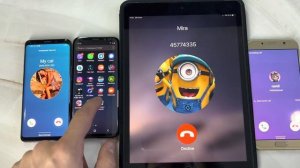 Fake Call on iPad 8 2021 & Samsung Galaxy S Series android 11