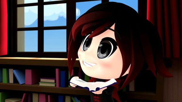 RWBY Chibi: Ruby Rose reads Fifty Shades of Grey смотреть онлайн