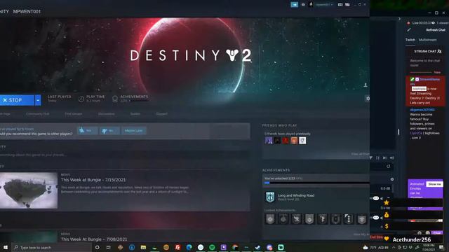 Destiny 2! Lets carry on! смотреть онлайн