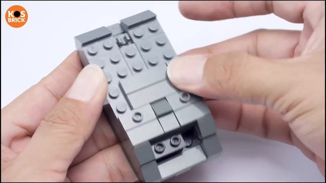 Lego Maus / Panzer 8 WW2 German Tank Mini Vehicles (Tutorial) смотреть онлайн