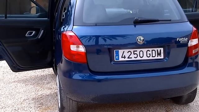 2008 SKODA FABIA 1.2 YOUNG 5DR NEW SHAPE LHD FOR SALE IN SPAIN