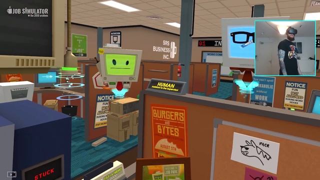 WORST EMPLOYEE OF THE MONTH! | Job Simulator | Oculus Rift + Touch Controllers смотреть онлайн