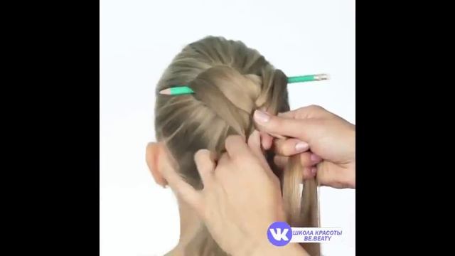 Легкие прически в школу смотреть онлайн