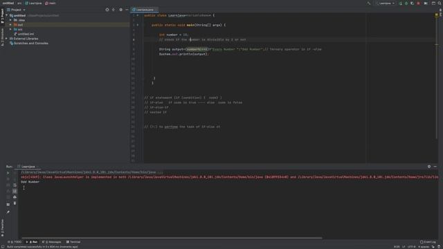 Java If-else Statement смотреть онлайн