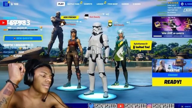 Speed gets hacked AGAIN on LIVE (Emotional) смотреть онлайн