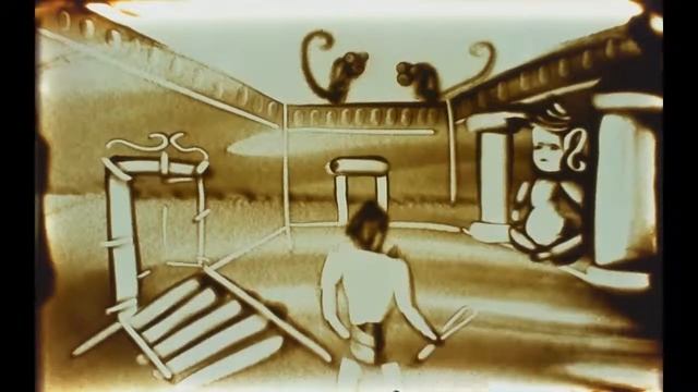 Маугли- песочная анимация смотреть онлайн