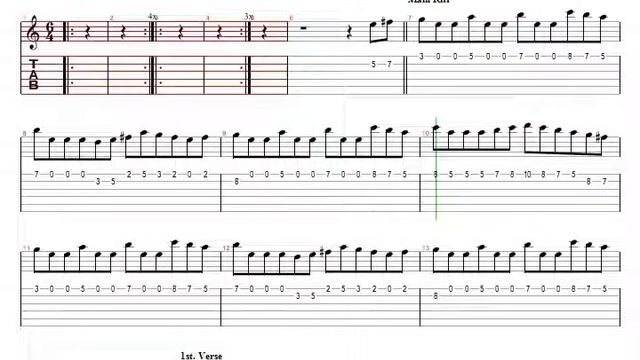 Как играть «Over The Hills And Far Away» гр. Nightwish на гитаре смотреть онлайн