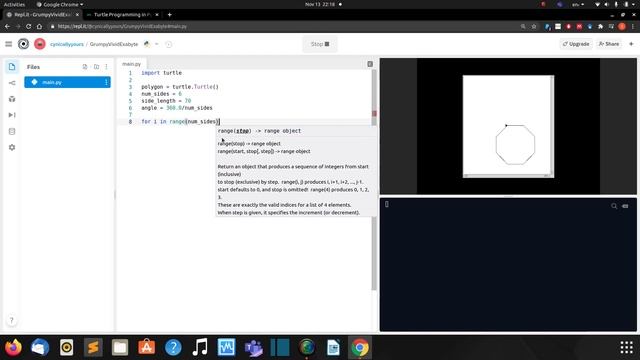 Creating Polygons with Turtle in Python смотреть онлайн