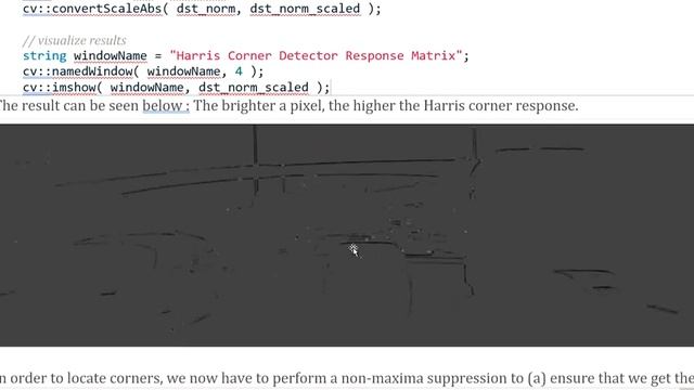Harris Corner Detector in Image and C++ code смотреть онлайн