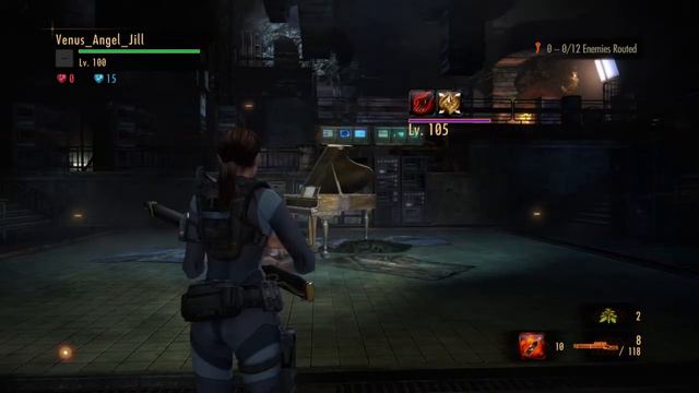 RESIDENT EVIL REVELATIONS 2 Raid Mode ~～•・ Claire Redfield & Hunk 🧡❤️ Jill Valentine too смотреть онлайн