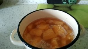 Постная еда Пшённая каша с тыквой.