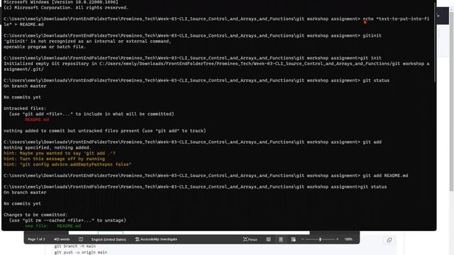 Week 3 Github Assignment смотреть онлайн