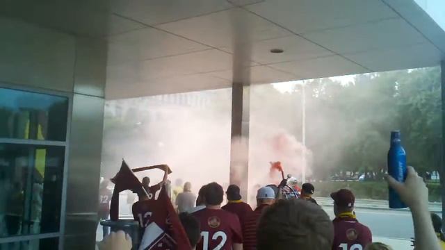 Northern Guard Supporters march to DCFC game смотреть онлайн
