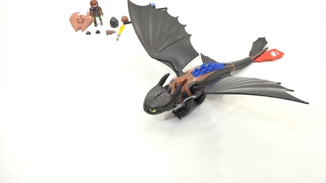 Playmobil DreamWorks Dragons Hiccup and Toothless Figure Set! смотреть онлайн