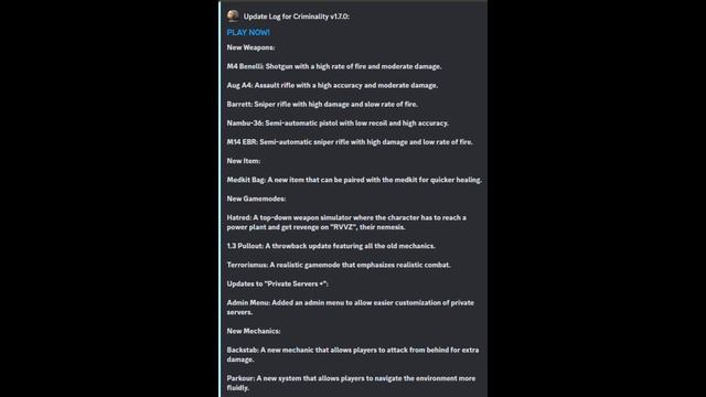 Criminality 1.7 Full Update LEAKED | Criminality Roblox