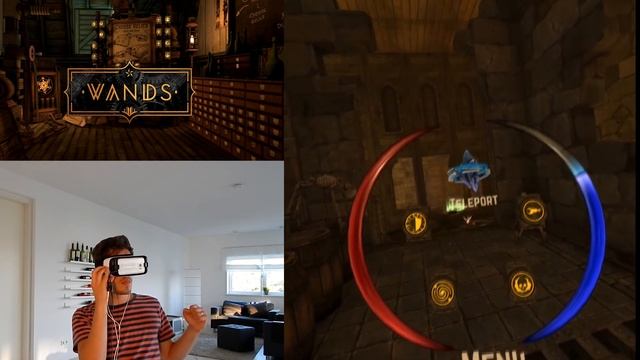 LET'S VR: #13: WANDS COMPETITIVE GAMEPLAY - GearVR gameplay смотреть онлайн