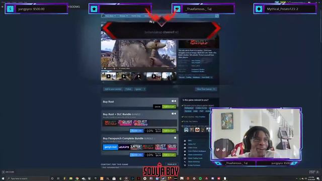 Soulja Boy shows Naked Man on Live Stream смотреть онлайн