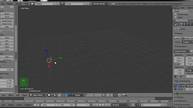 How to enable draw curve button for freehand drawing in blender смотреть онлайн