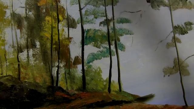 Урок рисования художник пишет лес смотреть онлайн