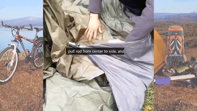 Установка палатки Пустыня и лиса автоматическая палатка | Быстросборная мультисезонная палатка смотреть онлайн