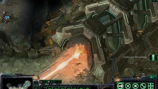 Let's play Starcraft II: Wings of Liberty - part 33 [Giant robot lazer] смотреть онлайн