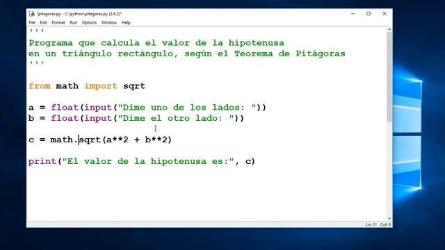 Programar en Python - Nivel 9 - Reto 3 - Fórmulas matemáticas смотреть онлайн