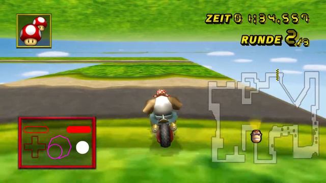 Mario Kart Wii Grass Road (TB 358) Beta2-alt 3:02.661 смотреть онлайн